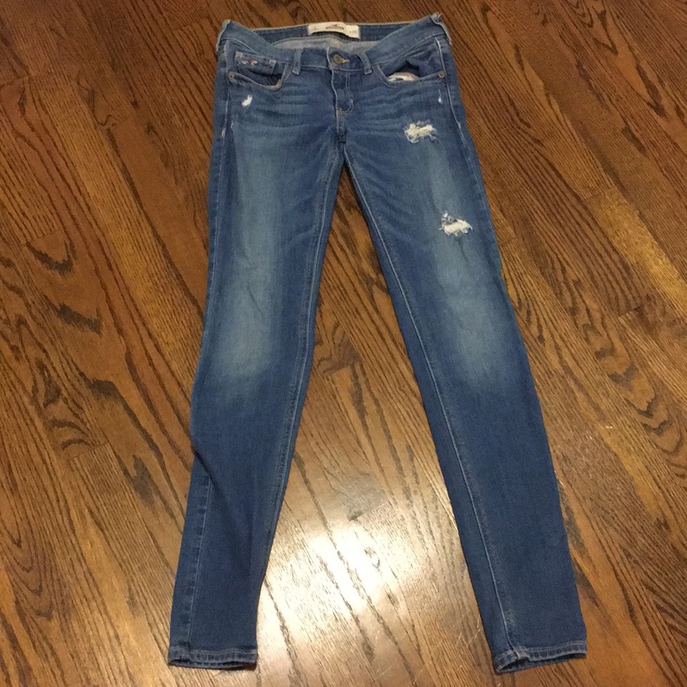 Hollister ripped jeans